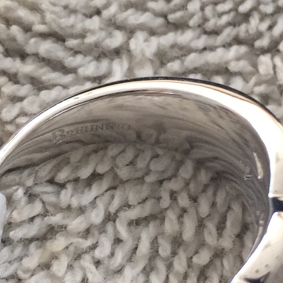 NEW Solid hand crafted wide ring size 7.25 - Picture 6 of 8